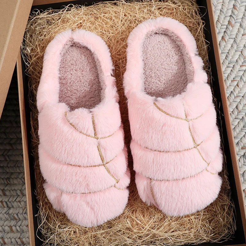 ComfyConchas- Stitched Slippers